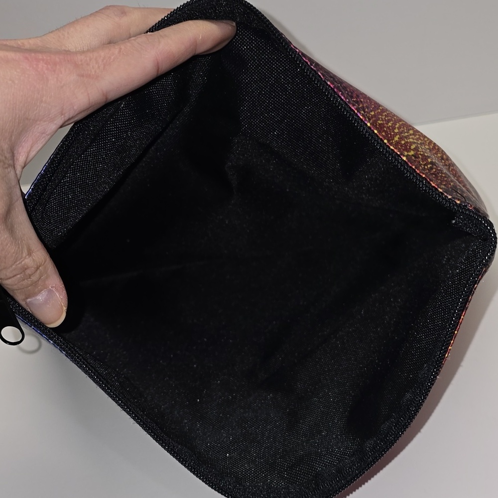 {Stephanie Gottlieb} Multi-Color Zip Jewelry Makeup Bag - Picture 6 of 7
